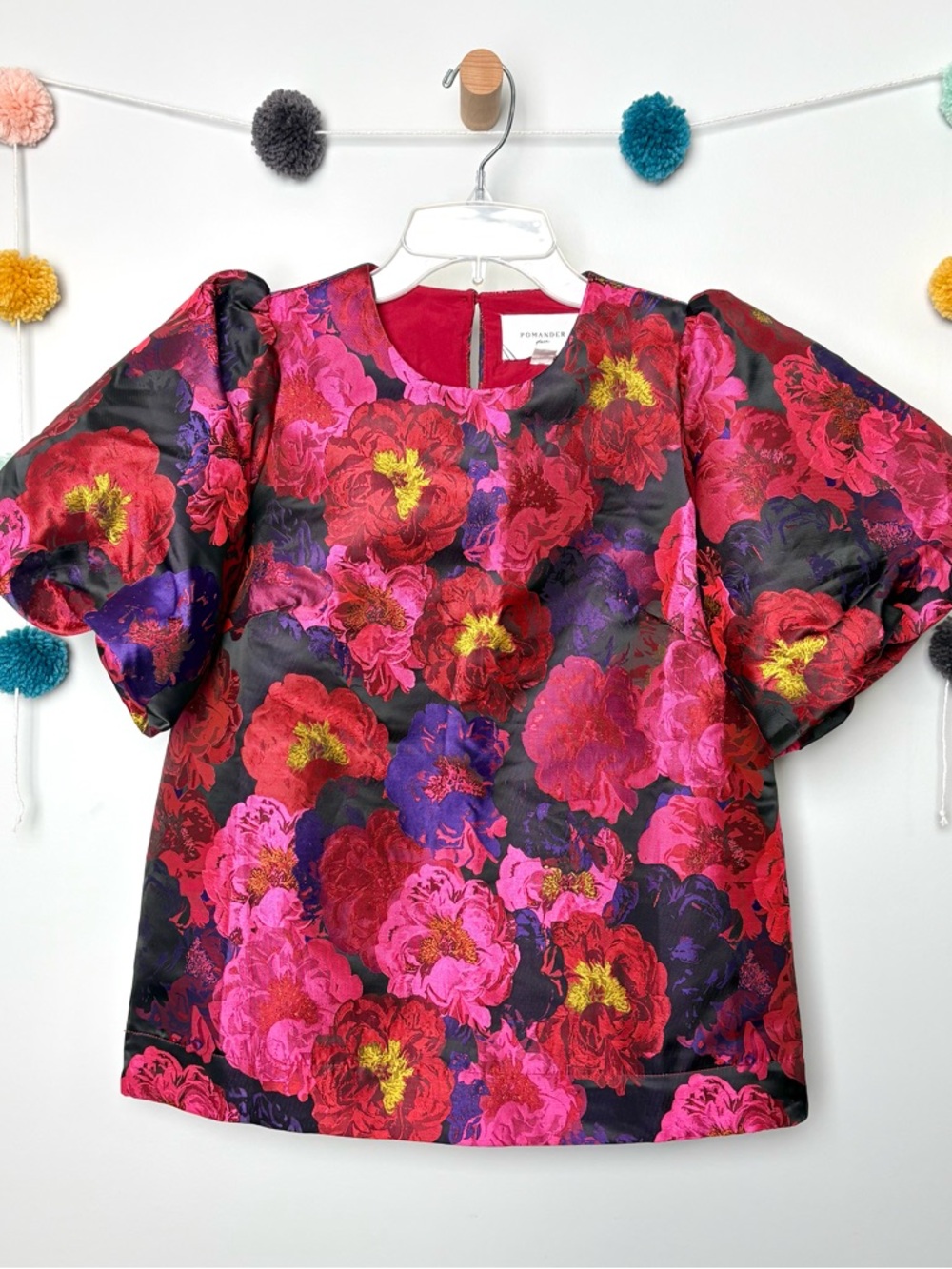 Pomander Place Camellia Jacquard Lyla Blouse
